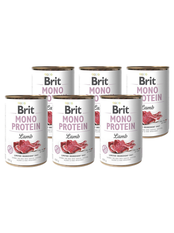 BRIT MONO PROTEIN LAMB 6x400g