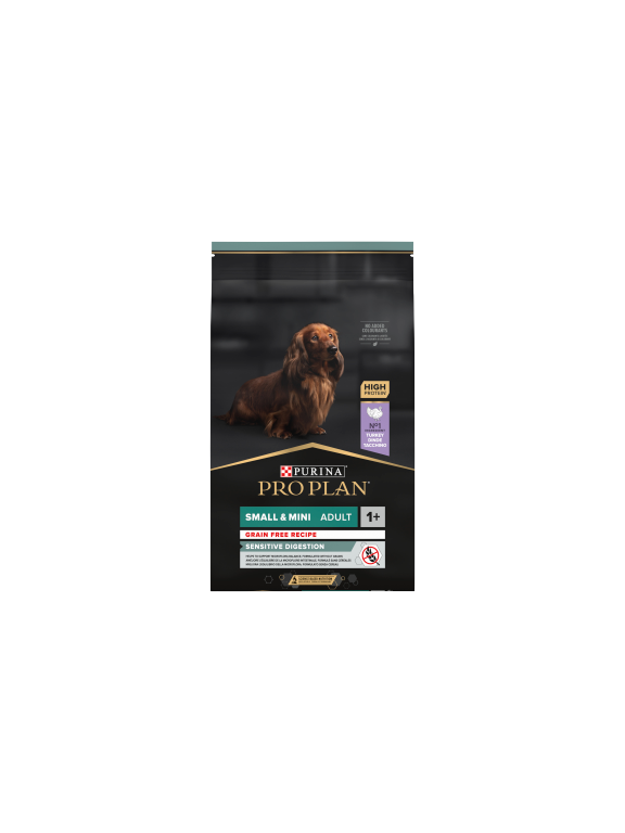 PRO PLAN Sensitive Digestion Small & Mini Adult Karma dla psów bogata w indyka 7 kg