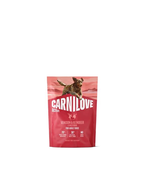 CARNILOVE Active Dog Venison & Reindeer & Wild Boar for Adult 1,5kg