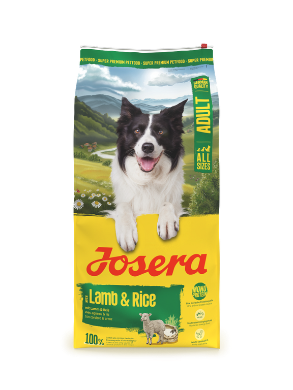 JOSERA Adult Lamb & Rice 12,5kg/ opakowanie uszkodzone (8704,9149)!!!