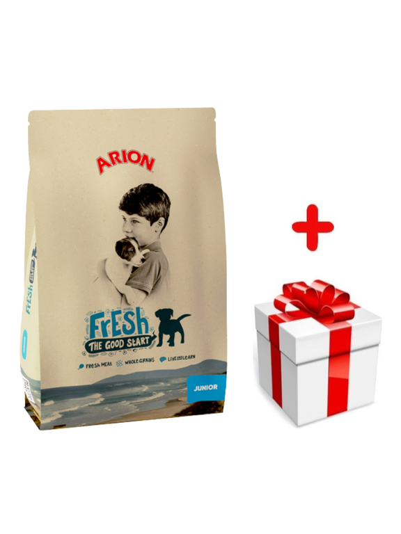 ARION Fresh Junior 12kg + niespodzianka dla psa GRATIS!