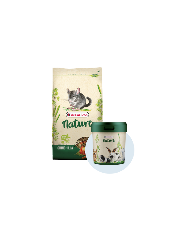 VERSELE-LAGA Chinchilla Nature 2,3kg - dla szynszyli + pojemnik GRATIS !!!