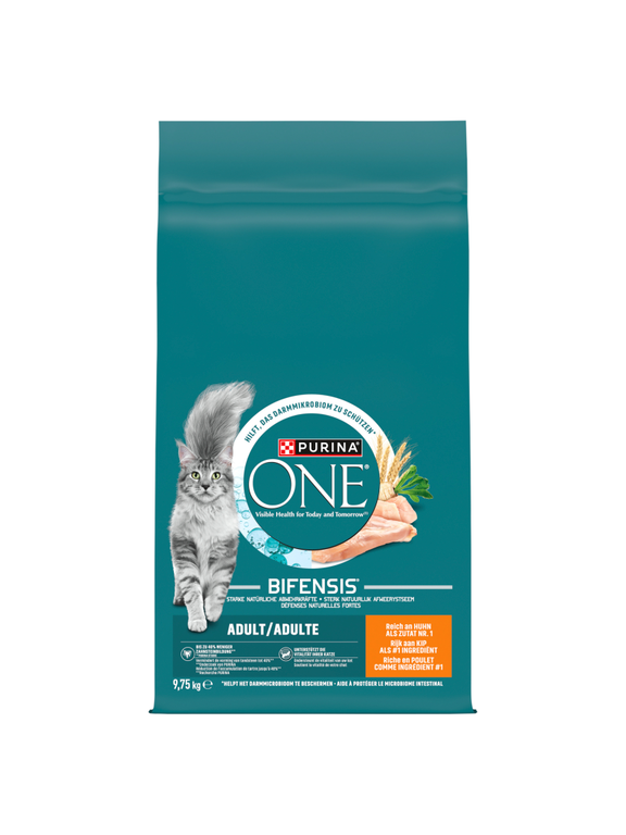 Purina One Adult Kurczak&Pszenica karma dla dorosłych kotów 9,75 kg