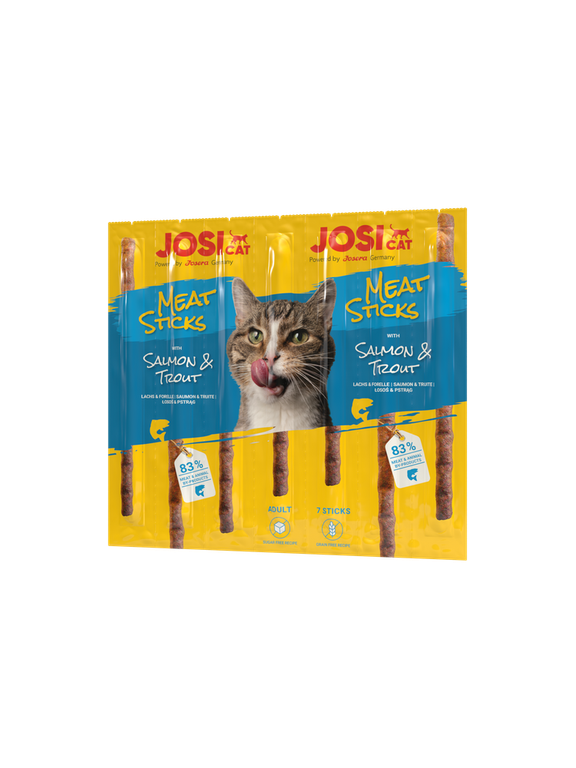 JOSERA JosiCat Meat Sticks with Salmon & Trout 35g (7 szt)