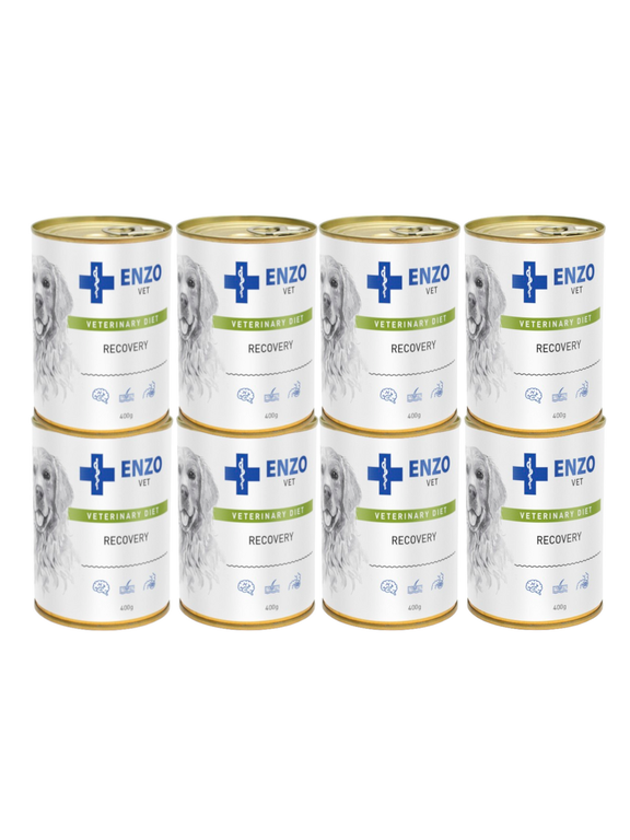ENZO VET Recovery dieta w okresie rekonwalescencji dla psów 8x400g