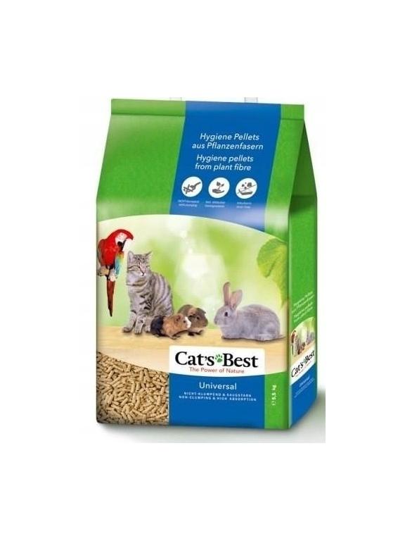 JRS Cats Best Universal - Żwirek Drewniany 20l -11kg \ Opakowanie uszkodzone (9483,9464,9465,9597)!!!