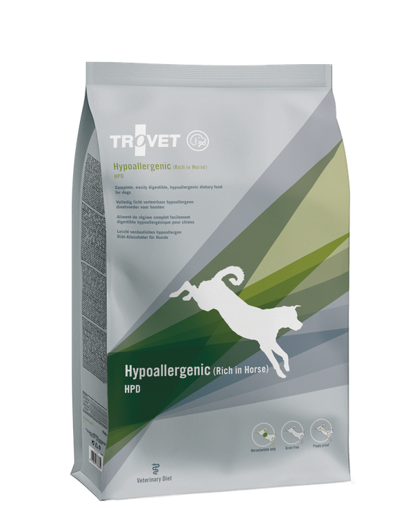 TROVET HPD Hypoallergenic - Rich in Horse (dla psa) 10kg /opakowanie uszkodzone (9604)!!!