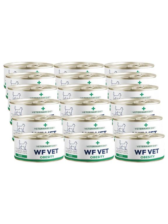 WF VET Obesity cat fish 18x85g