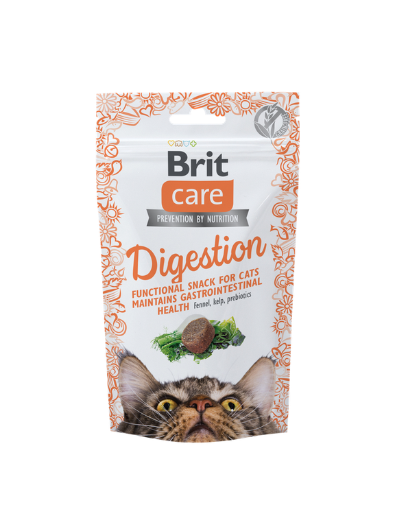 BRIT CARE Cat Snack Digestion 50g