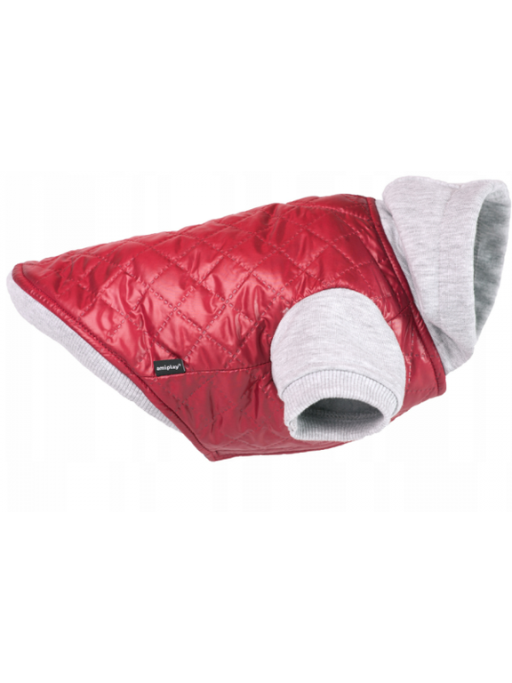 Amiplay Kurtka z kapturem Boston 46cm Bordowy