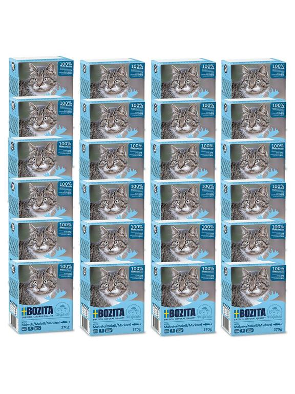BOZITA Cat Makrela W Galaretce 24x370g