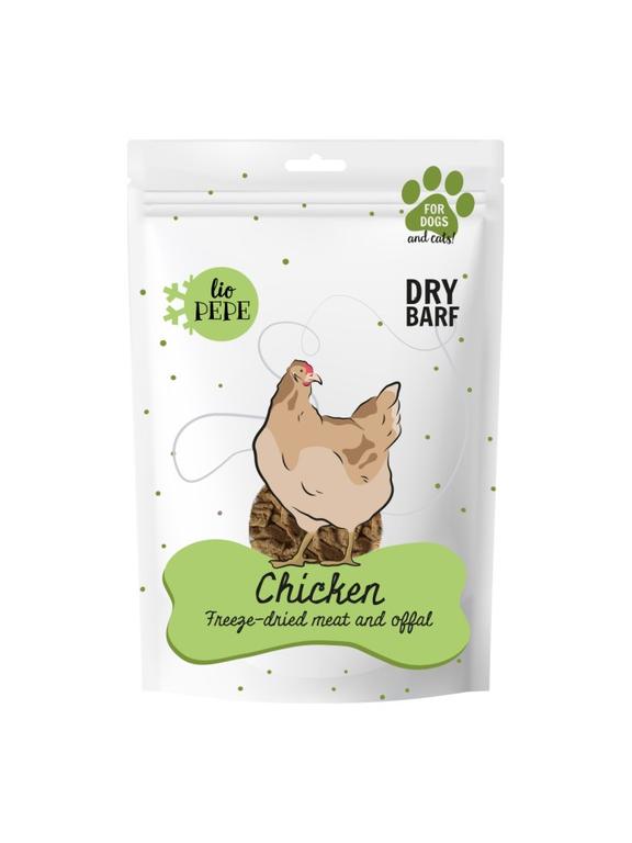 PAKA ZWIERZAKA - Przysmak Lio PEPE Chicken (kurze serca) 60g