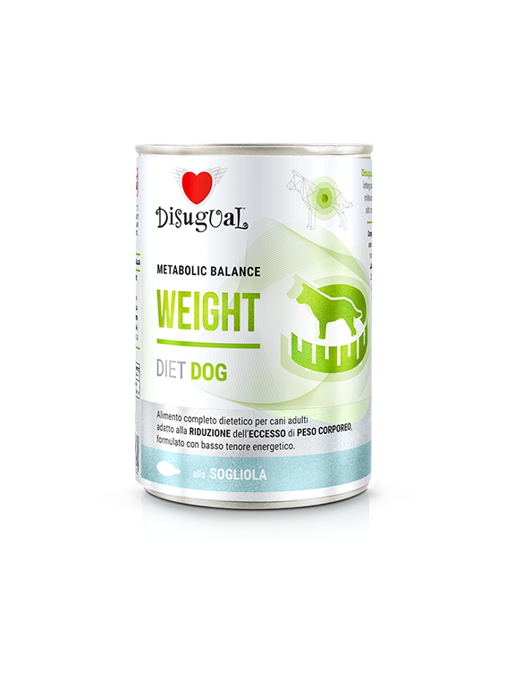 Disugual Karma mokra dla psa Weterynaryjna WEIGHT Sola (dorosły) 400g
