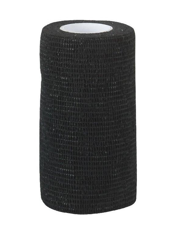 Kerbl Samoprzylepny bandaż EquiLastic, 7,5 cm, czarny