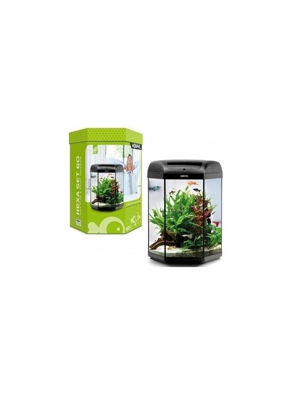 AQUAEL Zestaw Hexa SET 60 Czarny D&N