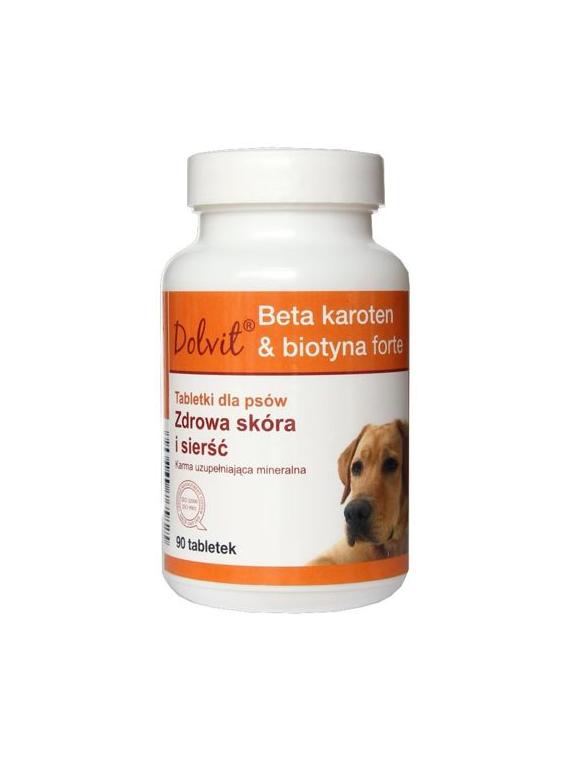 Dolvit Beta karoten & biotyna forte 90 tabletek