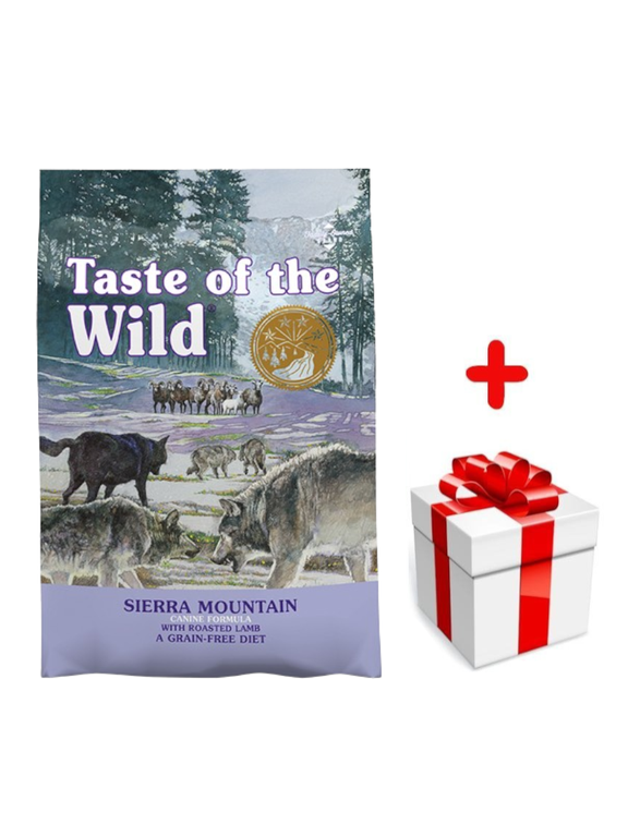 TASTE OF THE WILD Sierra Mountain 5,6kg + niespodzianka dla psa GRATIS!