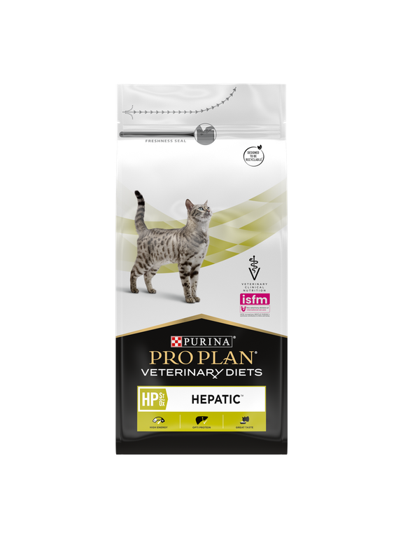 PRO PLAN Veterinary Diets HP St/Ox Hepatic Karma sucha dla kota 1,5 kg
