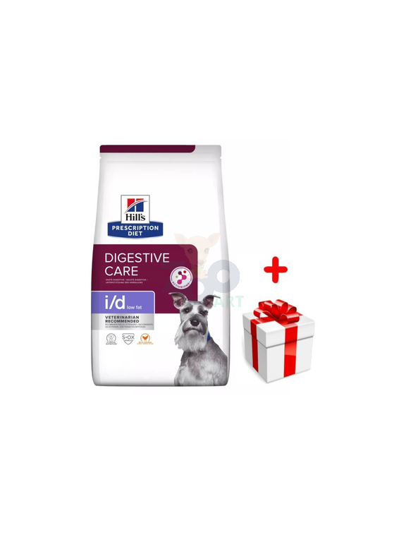HILL'S PD Prescription Diet Canine i/d Low Fat 1,5kg + niespodzianka dla psa GRATIS!