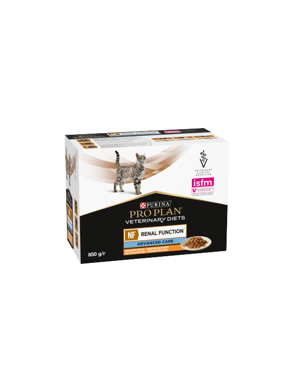 PRO PLAN Veterinary Diets NF AC Renal Function Karma mokra dla kota z kurczakiem 10x85 g