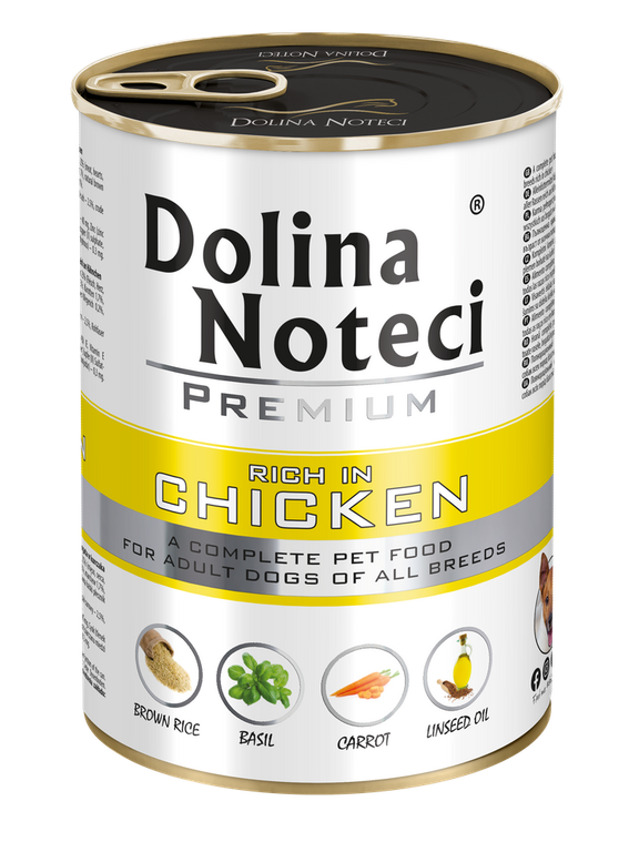 Dolina Noteci PREMIUM bogata w kurczaka 400g