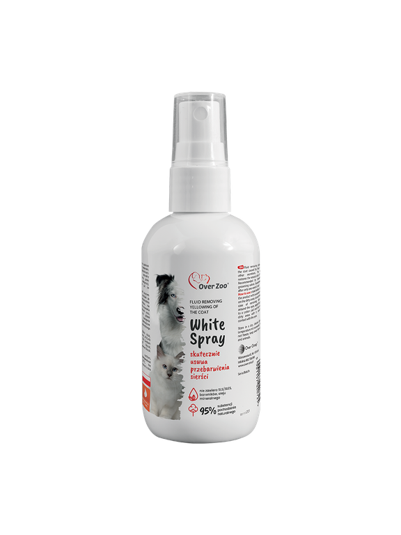 OVER ZOO White Spray - Płyn usuwający zażółcenia 100ml