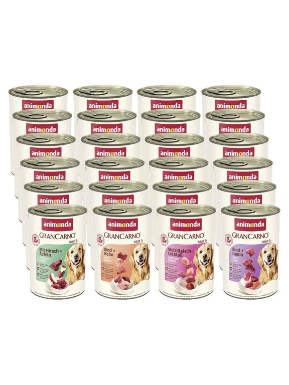 ANIMONDA GranCarno Adult Dog Mix Smaków24x400g