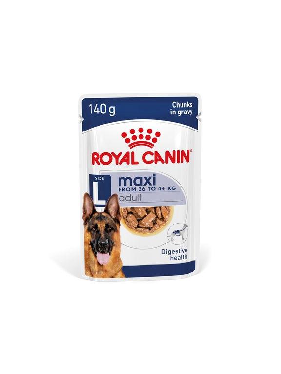 ROYAL CANIN Maxi Adult 10x140g karma mokra w sosie dla psów dorosłych ras dużych