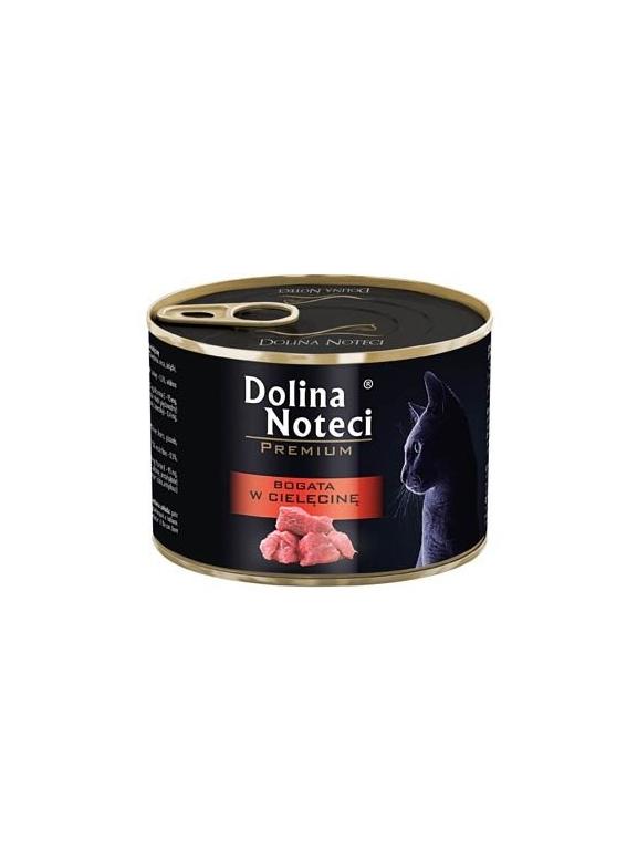 Dolina noteci Premium dla kota bogata w Cielęcine 185g