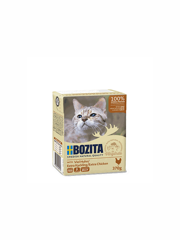 BOZITA Cat Siekany Kurczak W Galaretce 12x370g