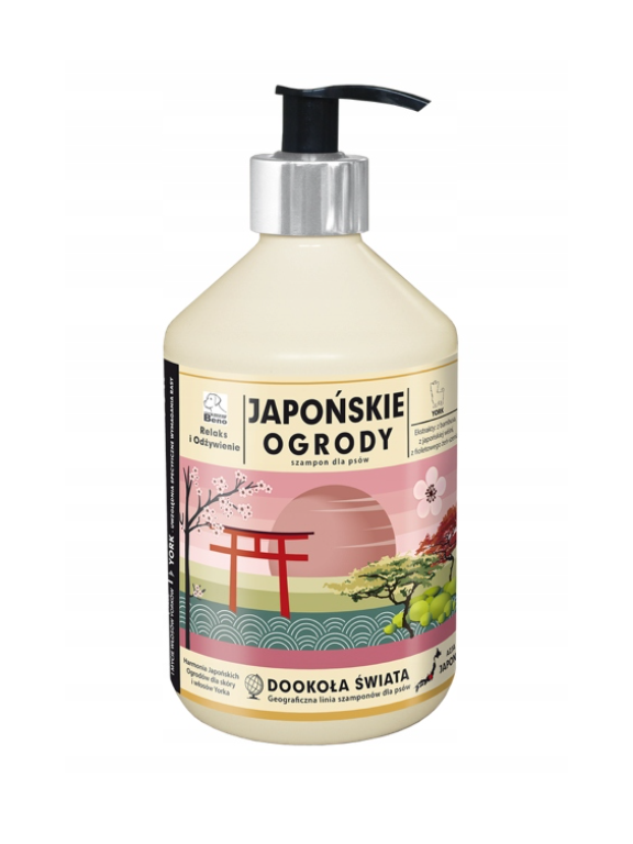 Szampon Super Beno Dookoła świata JAPOŃSKIE OGRODY YORK 400 ml