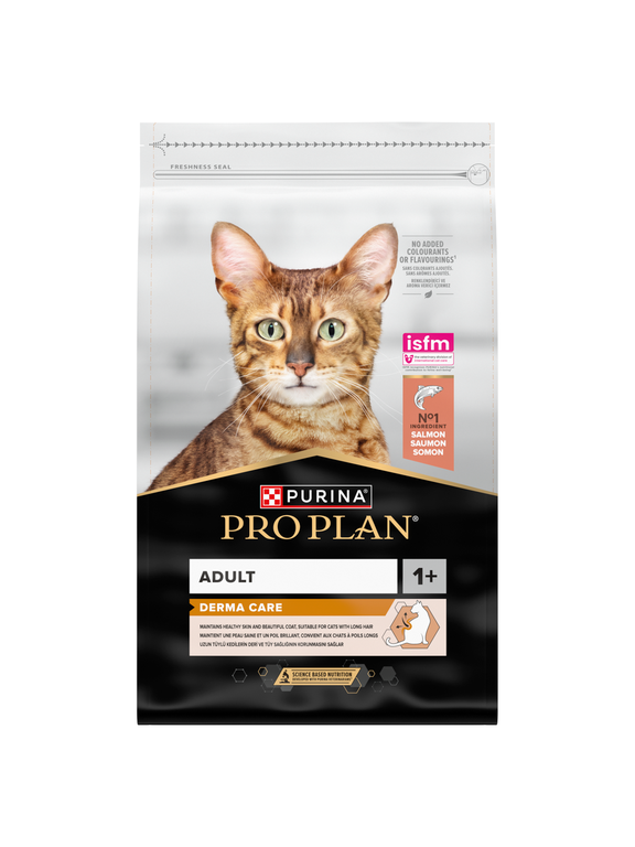 PRO PLAN Adult Derma Care Bogata w Łososia Sucha karma dla kota 10kg