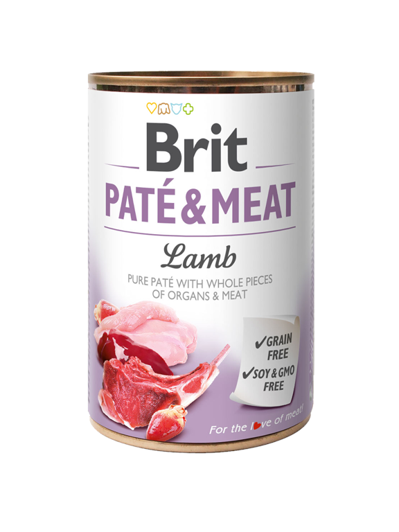 BRIT PATE & MEAT LAMB 6x400g