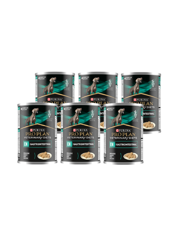 PRO PLAN Veterinary Diets Canine EN Gastrointestinal Karma dla psów mus 6x400g