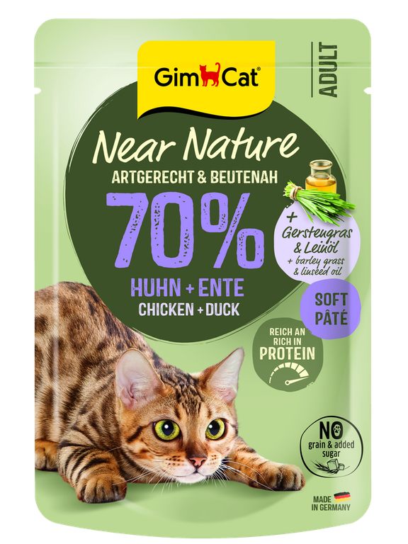 GIMCAT NEAR NATURE KURCZAK/KACZKA 85G