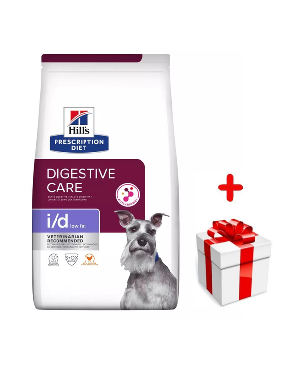 HILL'S PD Prescription Diet Canine i/d Low Fat 12kg  + niespodzianka dla psa GRATIS!