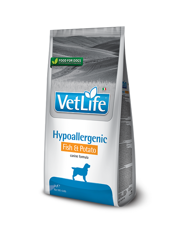FARMINA Vet Life Dog Hypoallergenic Fish & Potato 2kg/Opakowanie uszkodzone (8162) !!!