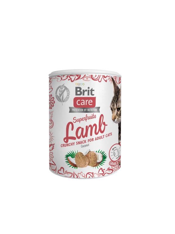 BRIT CARE Cat Snack Superfruits Lamb100g