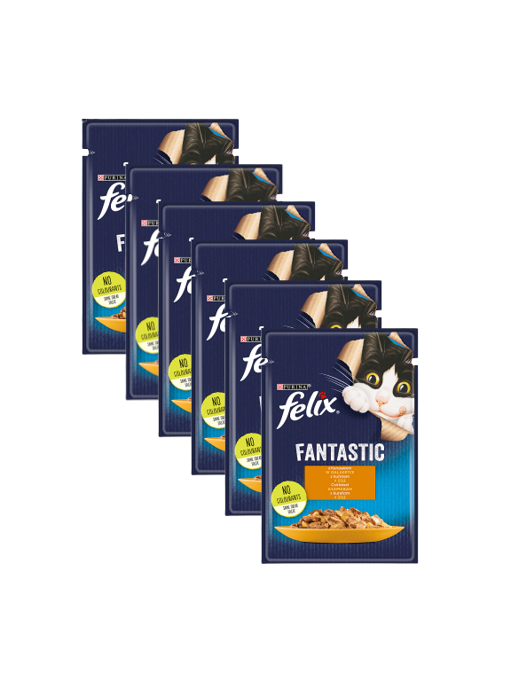 FELIX Kurczak w galaretce - saszetka 26x85g