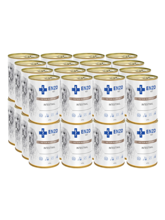 ENZO VET Intestinal dieta z chorobami przewodu pokarmowego z jagnięciną dla psów 32x400g
