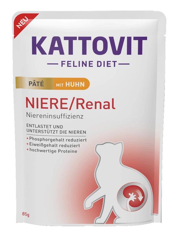 Kattovit Niere/Renal Pate kurczak 85g saszetka