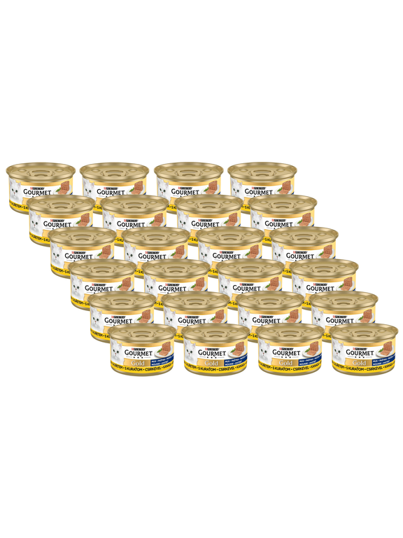 Purina Gourmet Gold mus z kurczakiem 24x85g