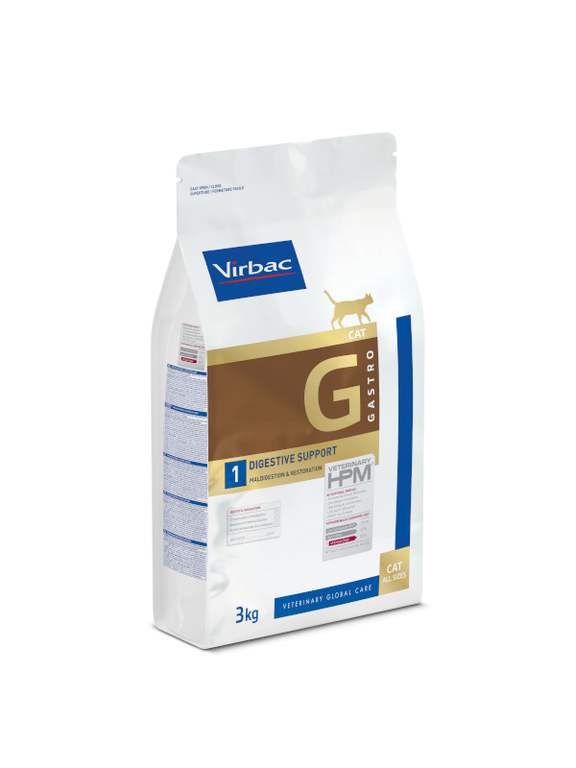 VIRBAC Gastro - Digestive Support  Cat 3kg