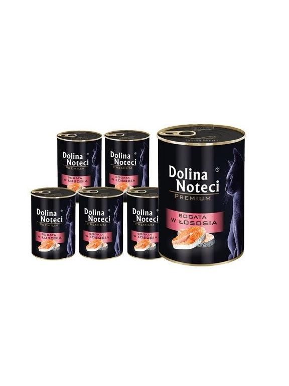 Dolina Noteci Premium dla kota bogata w łososia 12x400g