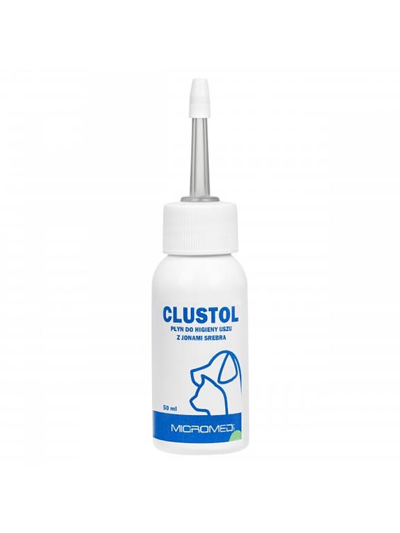 MICROMED Vet Clustol, Płyn do higieny uszu 50ml