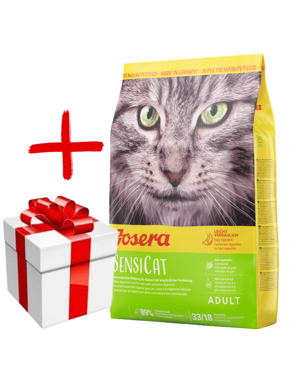 JOSERA SensiCat 2kg + NIESPODZIANKA DLA KOTA GRATIS!