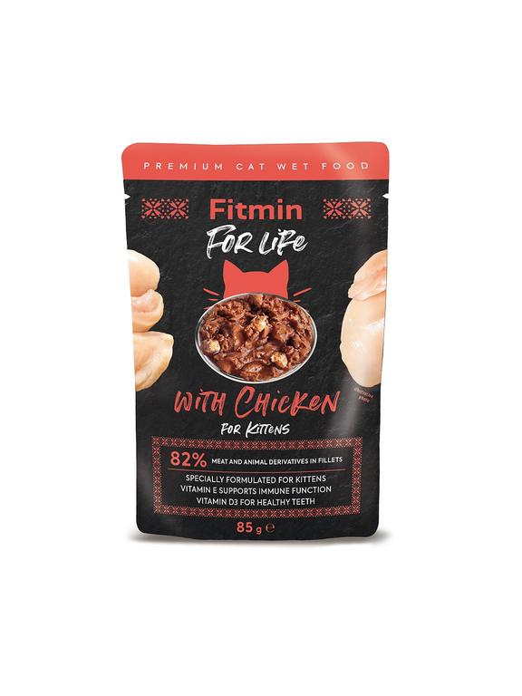 Fitmin Cat For Life Kitten Chicken 85g