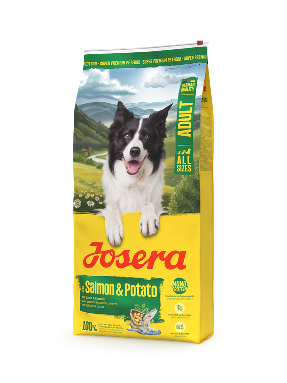 JOSERA Adult Salmon & Potato 12,5kg/ opakowanie uszkodzone (8792,8860,9196,9447)!!!