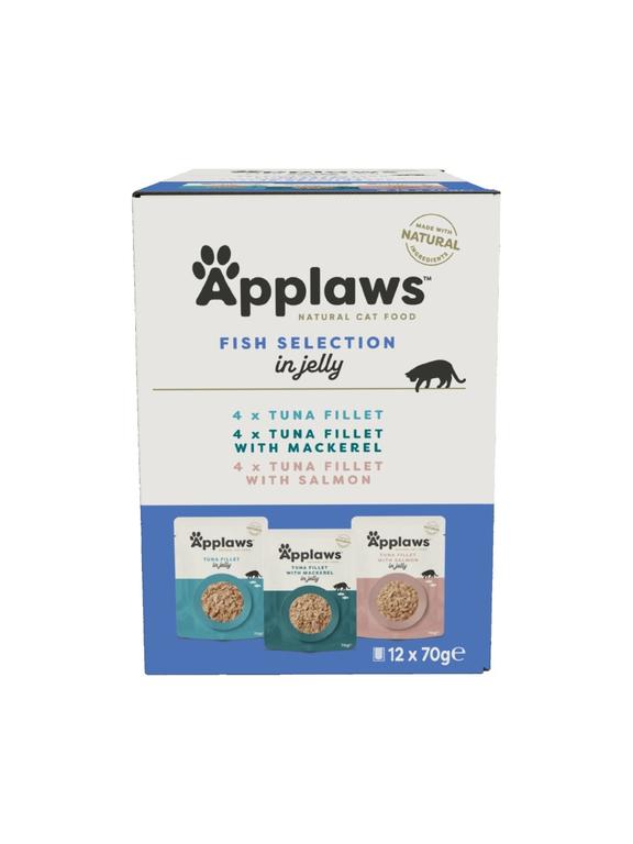 Applaws Cat Multipack Fish Selection in Jelly 12x70g