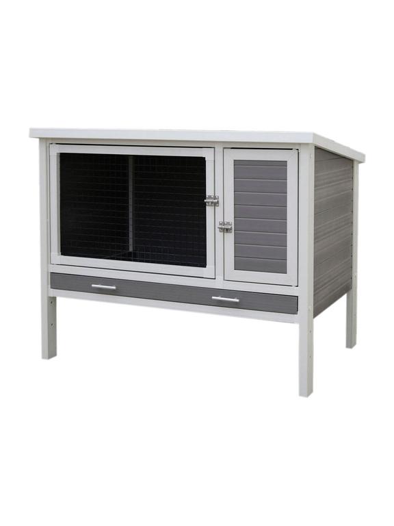 KERBL Domek dla kur ECO Samy XL, 116 x 73 x 92 cm, szary